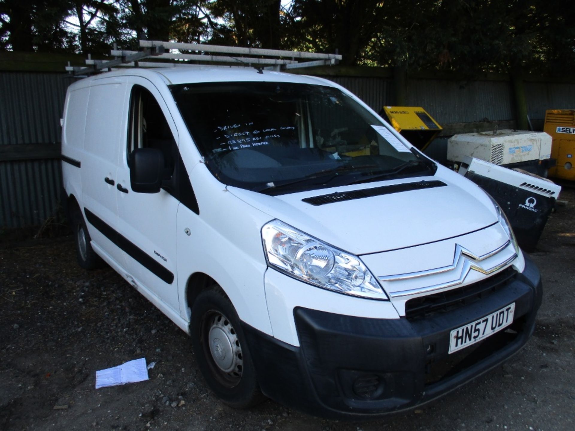 CITROEN DISPATCH 1000 HDI SWB PANEL VAN REG: HN57 UDT. - Image 2 of 6