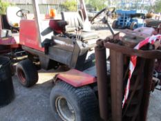 Reelmaster 3500D triple gang mower DIESEL ENGINED. UNTESTED.