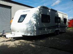 Hobby 650 twin axled caravan year 2010 build