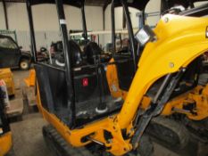 JCB 801-4 mini digger year 2012 build one company owner from new