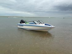 Sunbird 15ft speed boat with  Mercury 90hp outboard engine