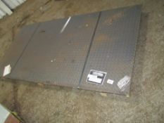 Steel checker plate SOURCED FROM COMPANY LIQUIDATION