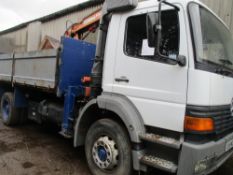 MERCEDES ATEGO 4X2 GRAB LORRY