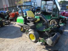 JOHN DEERE 2500 GREENS MOWER WITH COLLECTOR BOXES AND CONDITIONERS