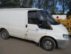 FORD TRANSIT SWB PANEL VAN YEAR 2004 REGISTERED