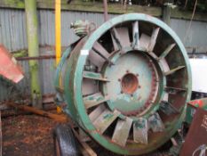 Lister engined grain drying fan