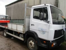 Mercedes 814 7.5tonne plant lorry REG. P667 TAM