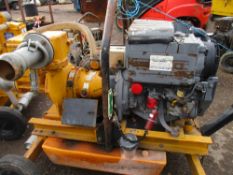 DEUTZ 4" TOWED WATER PUMP