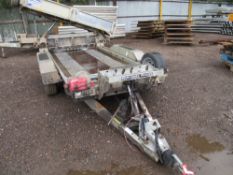 BRIAN JAMES  TILT BED MINI DIGGER TRAILER