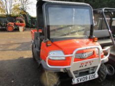 Kubota RTV900 4wd utility vehicle with hydraulic tipping body