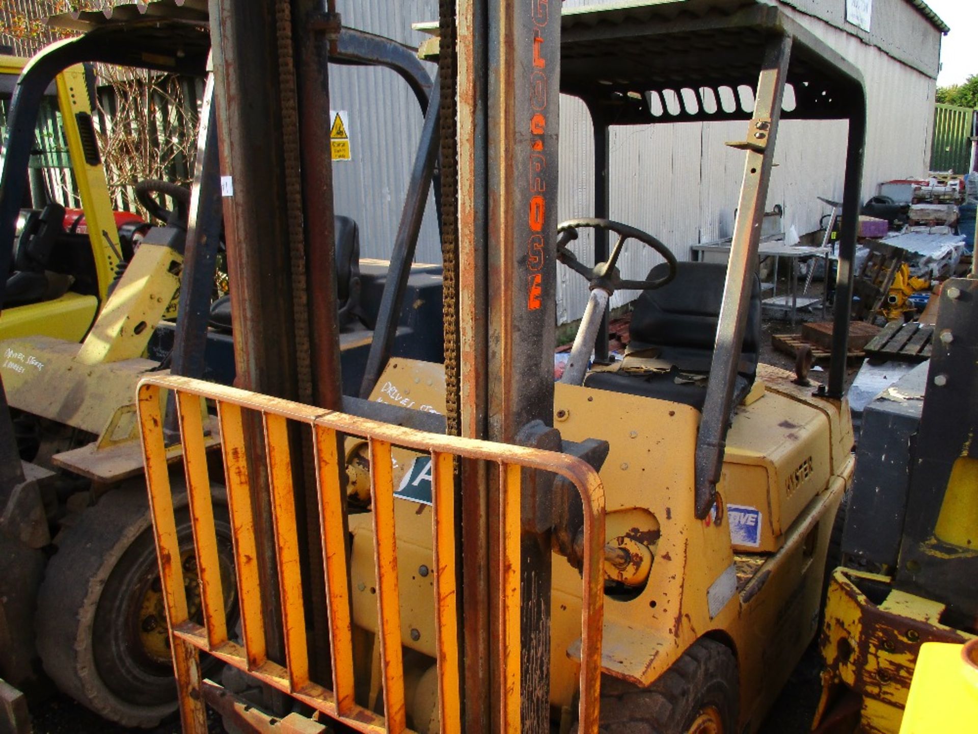 Hyster 40 diesel forklift. - Image 2 of 4