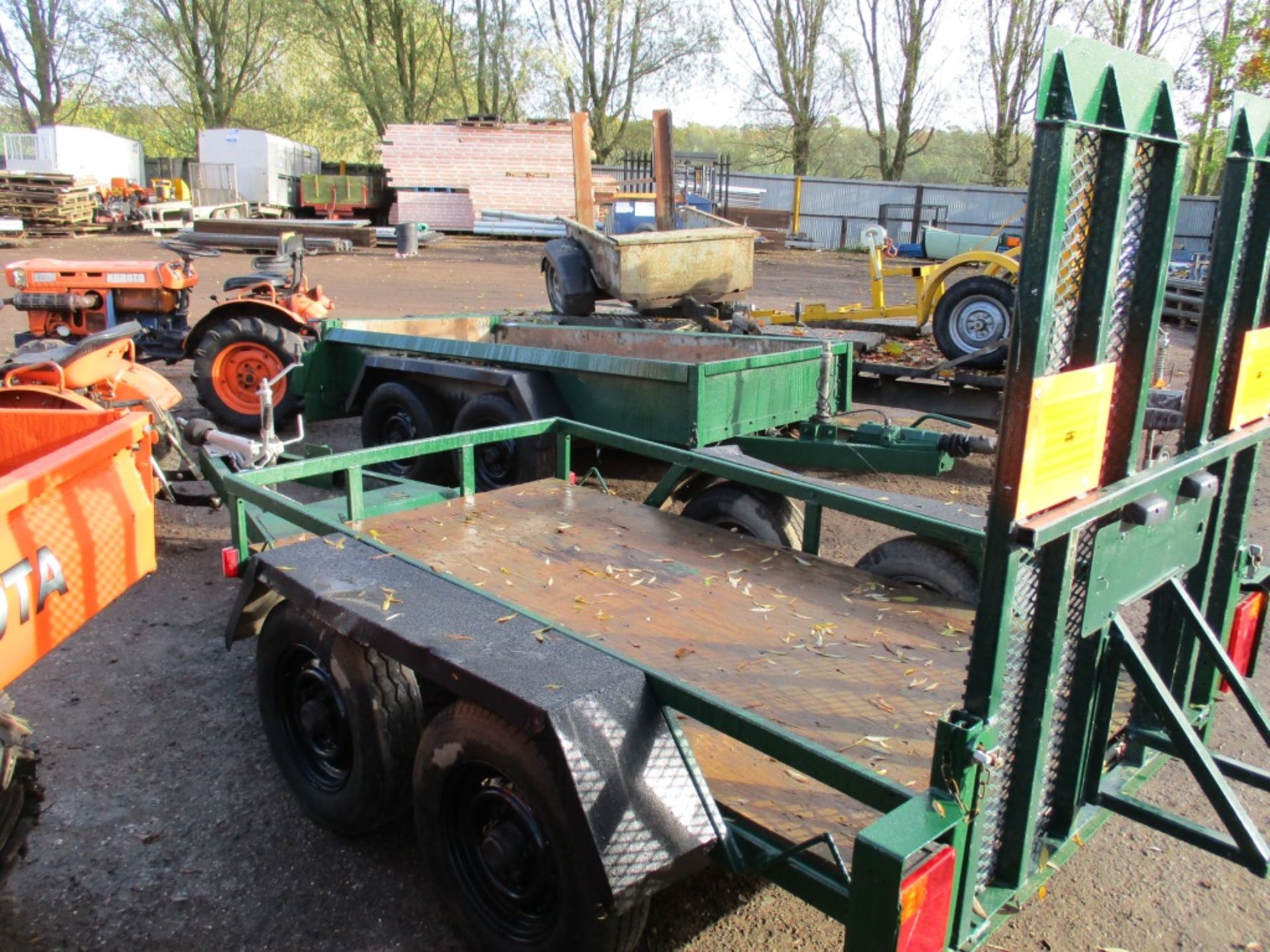 Indespension mini digger trailer pn:194