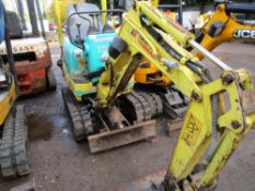 Yanmar SV08 micro excavator year 2008 build