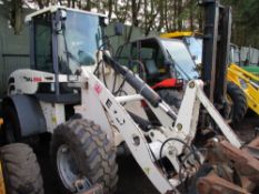 Terex SKL854 loading shovel year 2006 build with top clamp bucket