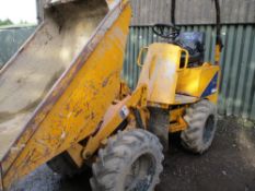 Thwaites 1 tonne high tip dumper year 2004 sn:3965