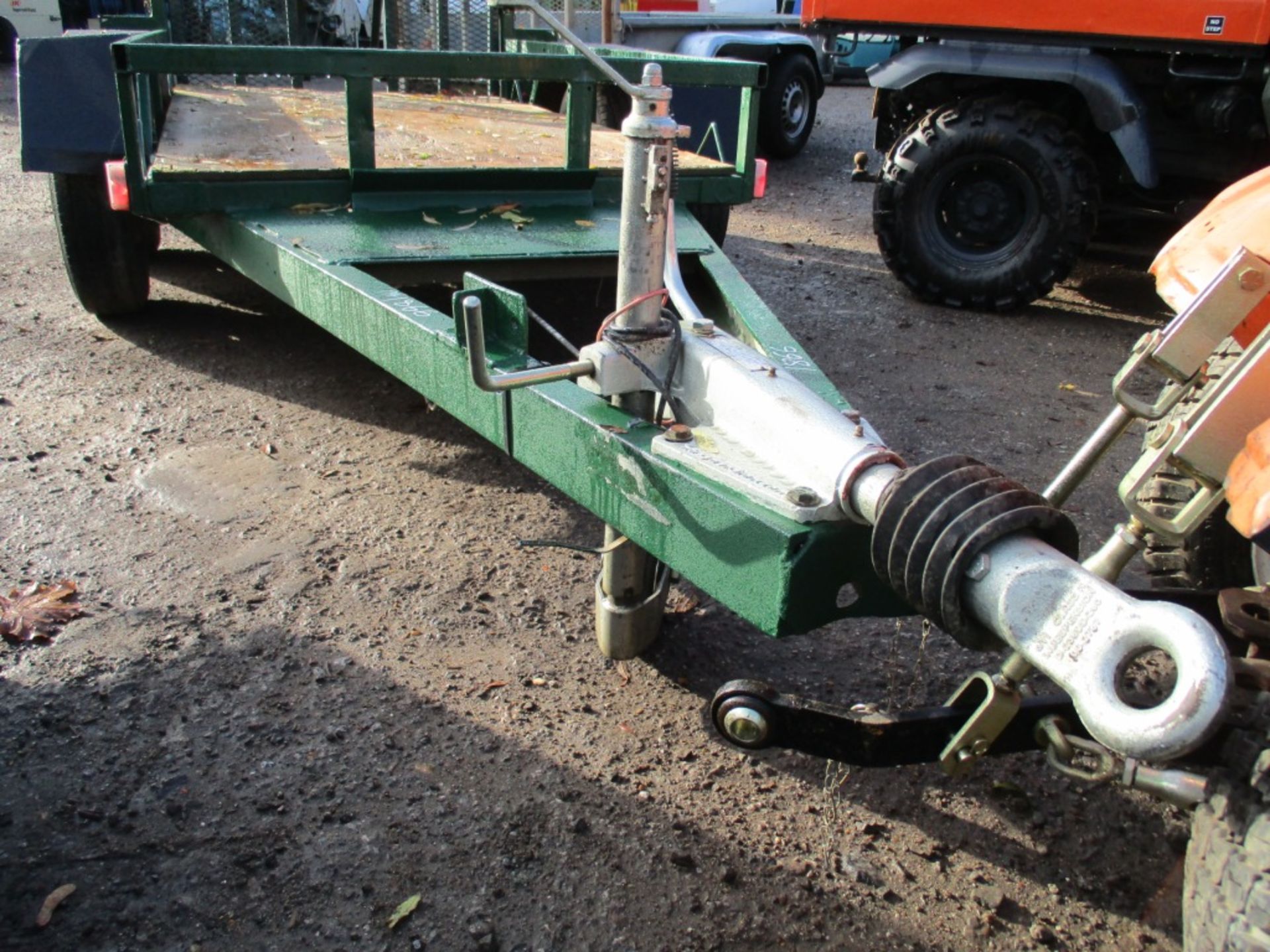 Indespension mini digger trailer pn:194 - Image 3 of 3