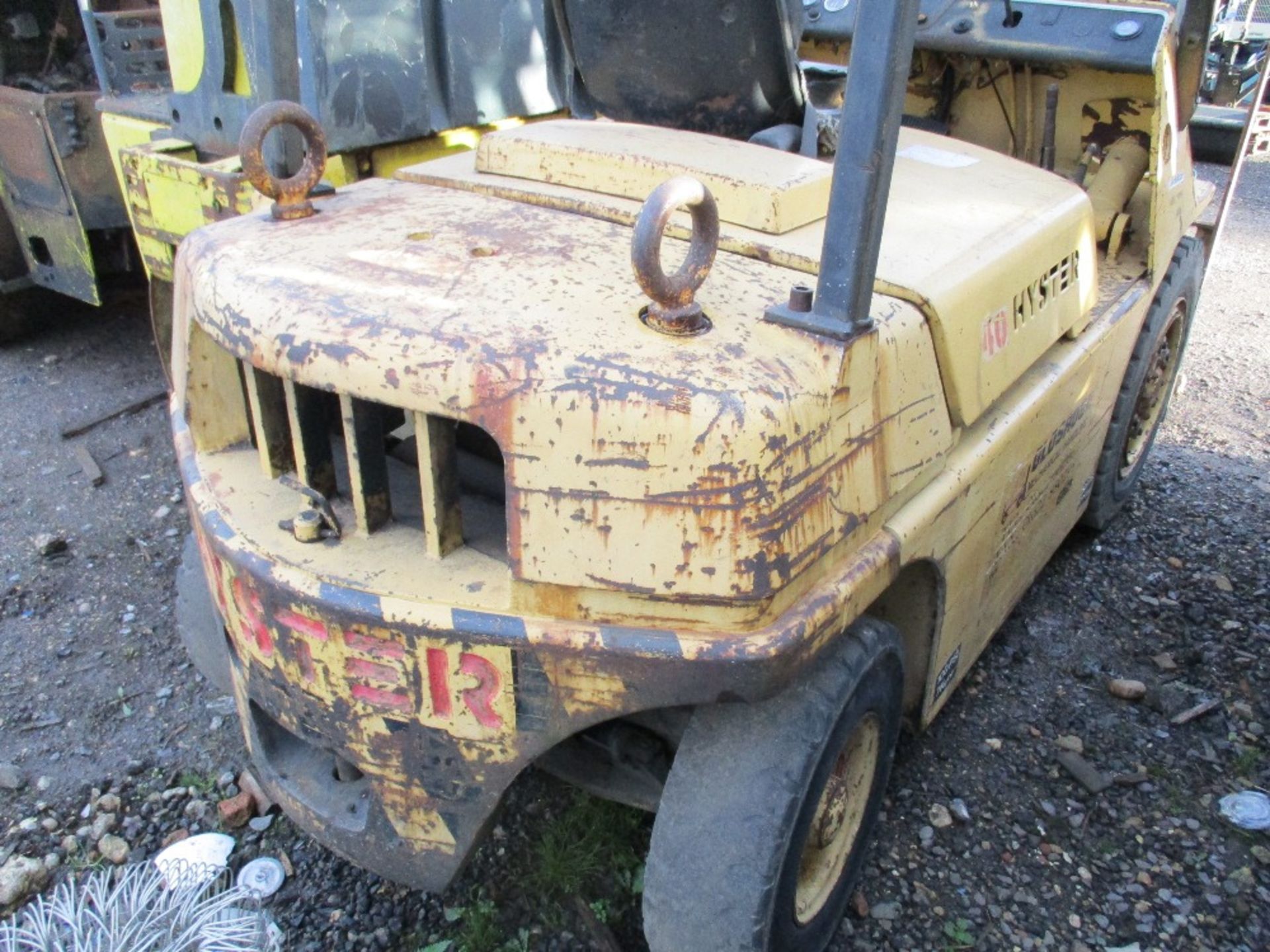 Hyster 40 diesel forklift. - Image 4 of 4