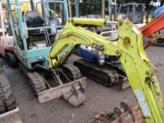 Yanmar B15 mini digger year 2006 build