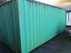 Steel storage container