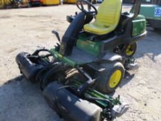 John Deere 2500 diesel triple mower c/w collector boxes