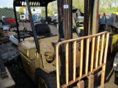 Hyster 40 diesel forklift.