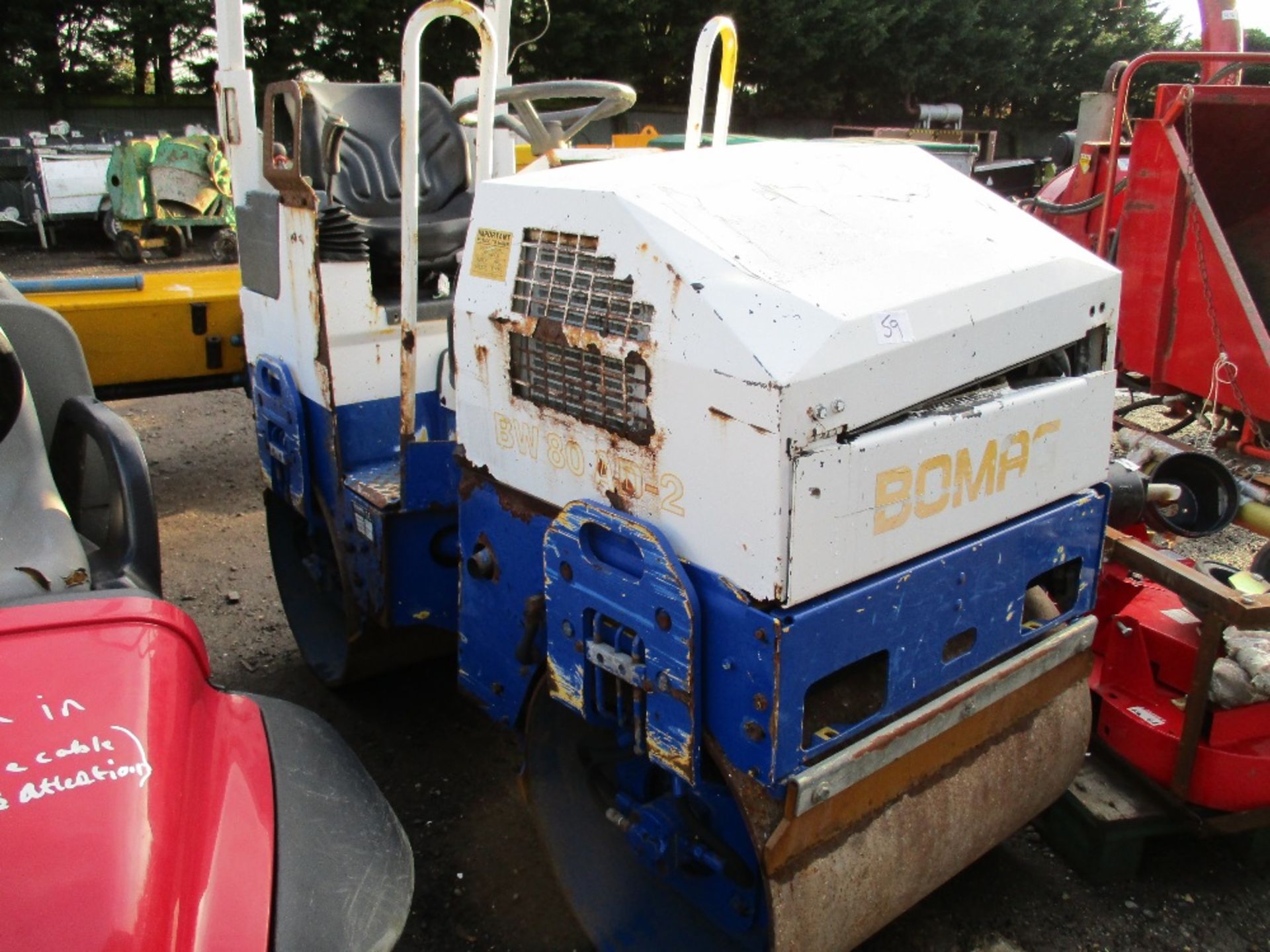 BOMAG 80 DD ROLLER YEAR 2004 - Image 3 of 5