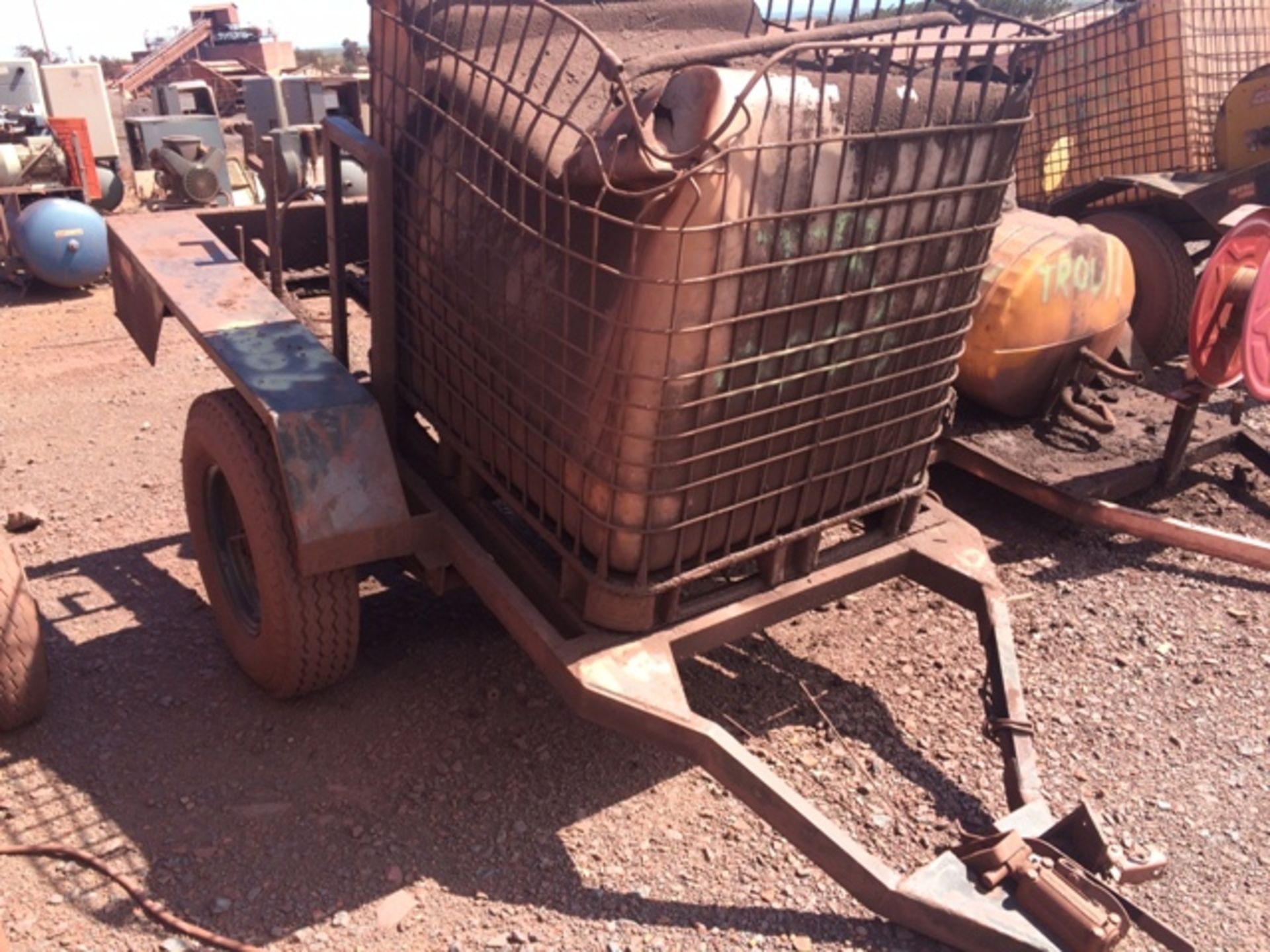 3 X ASSORTED PORTABLE DIESEL TANKS (BEESHOEK MINE, NC) TO BE SOLD AS ONE LOT - Image 8 of 9