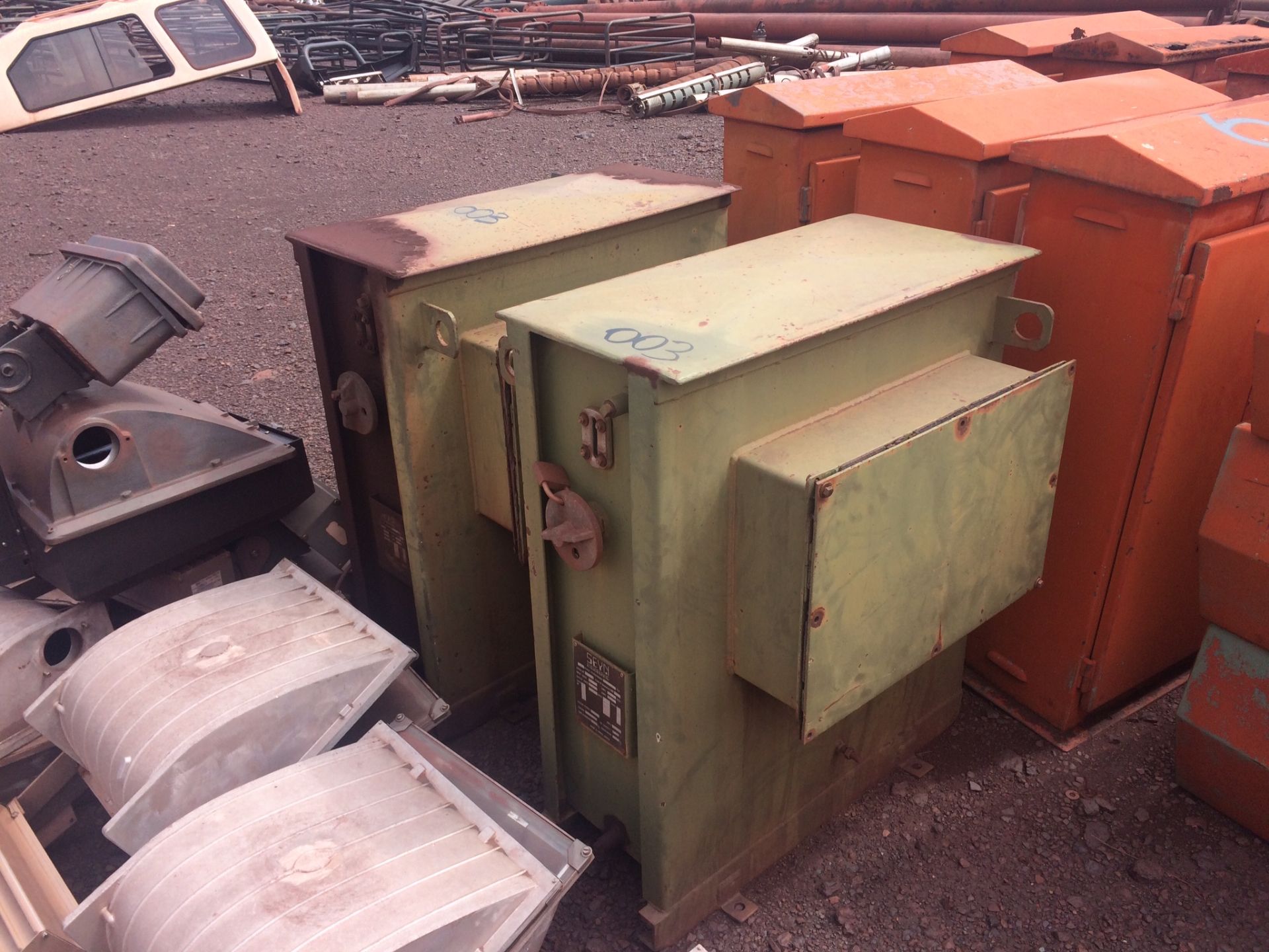 2 X SEYN ENGINEERING TRANSFORMERS(3 PHASE) - TO BE SOLD PER PIECE, ONE BUYER TO TAKE ALL