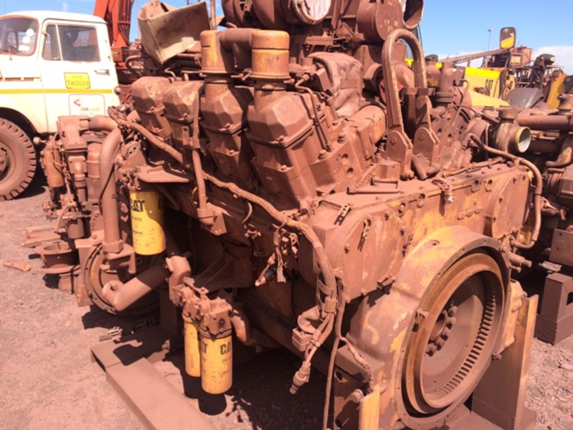 CAT 777D ENGINE (BEESHOEK MINE,NC)