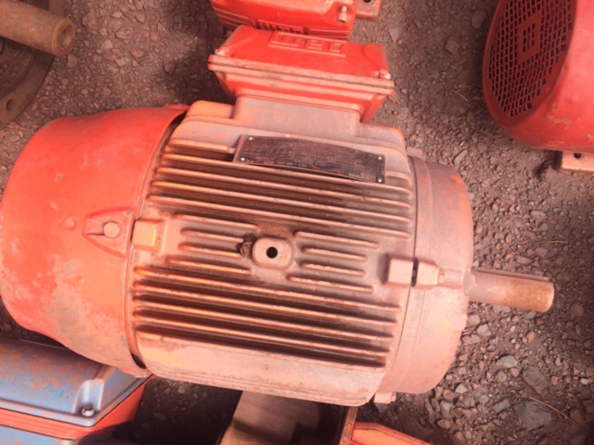 13 X ELECTRIC MOTORS (4.0KW-110KW) (BEESHOEK MINE, NC)TO BE SOLD PER PIECE - ONE BUYER TO TAKE ALL - Image 8 of 24