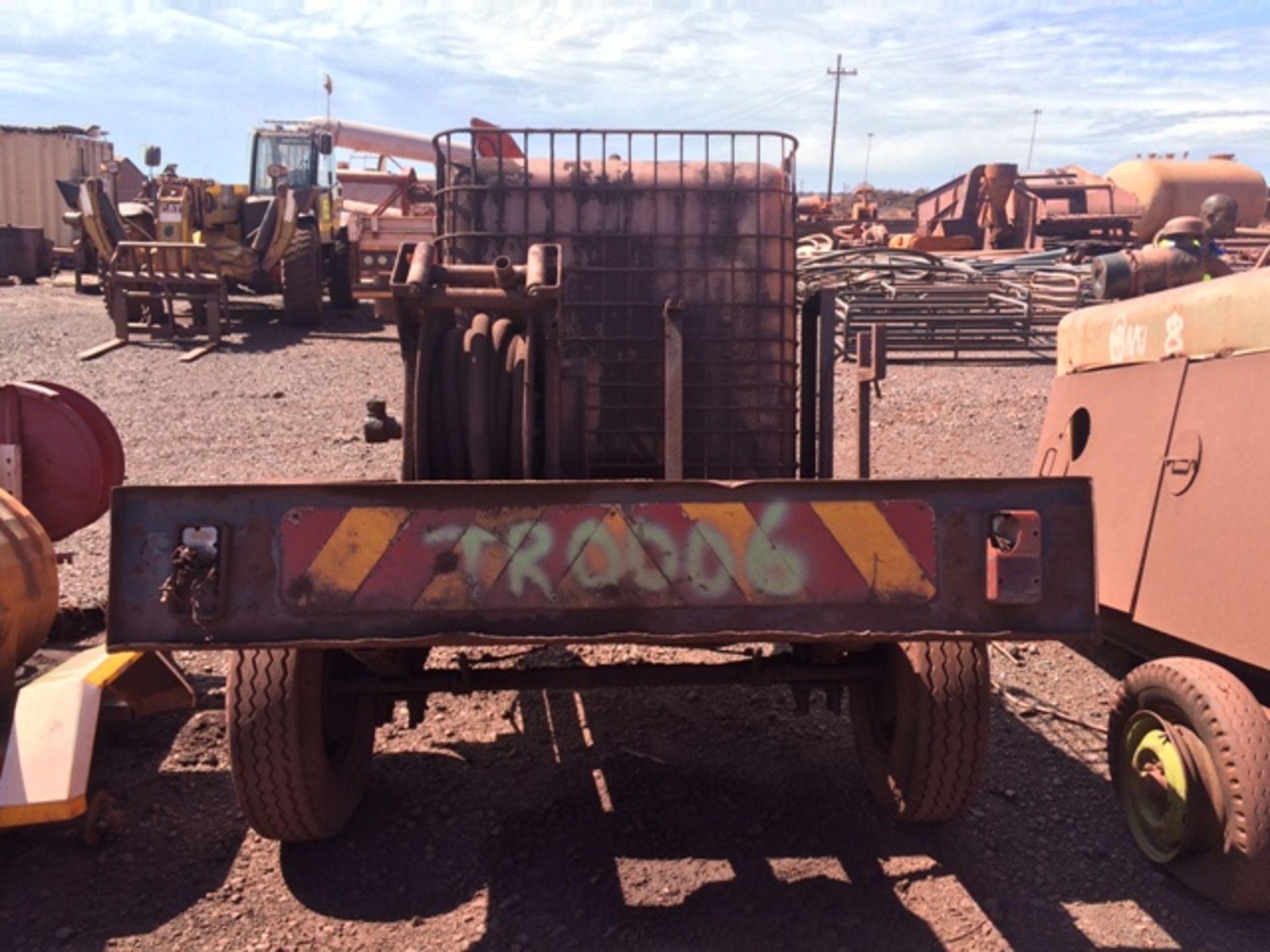 3 X ASSORTED PORTABLE DIESEL TANKS (BEESHOEK MINE, NC) TO BE SOLD AS ONE LOT - Image 9 of 9