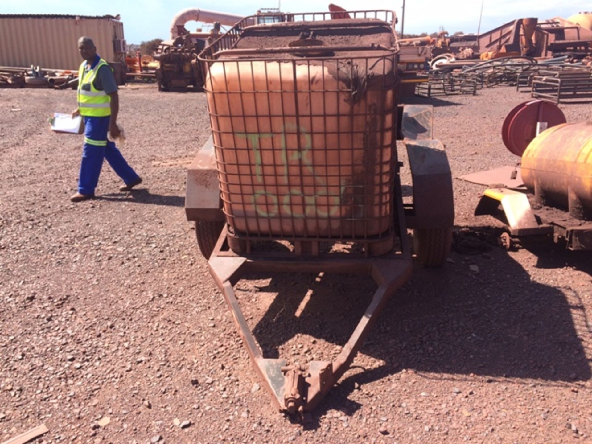 3 X ASSORTED PORTABLE DIESEL TANKS (BEESHOEK MINE, NC) TO BE SOLD AS ONE LOT