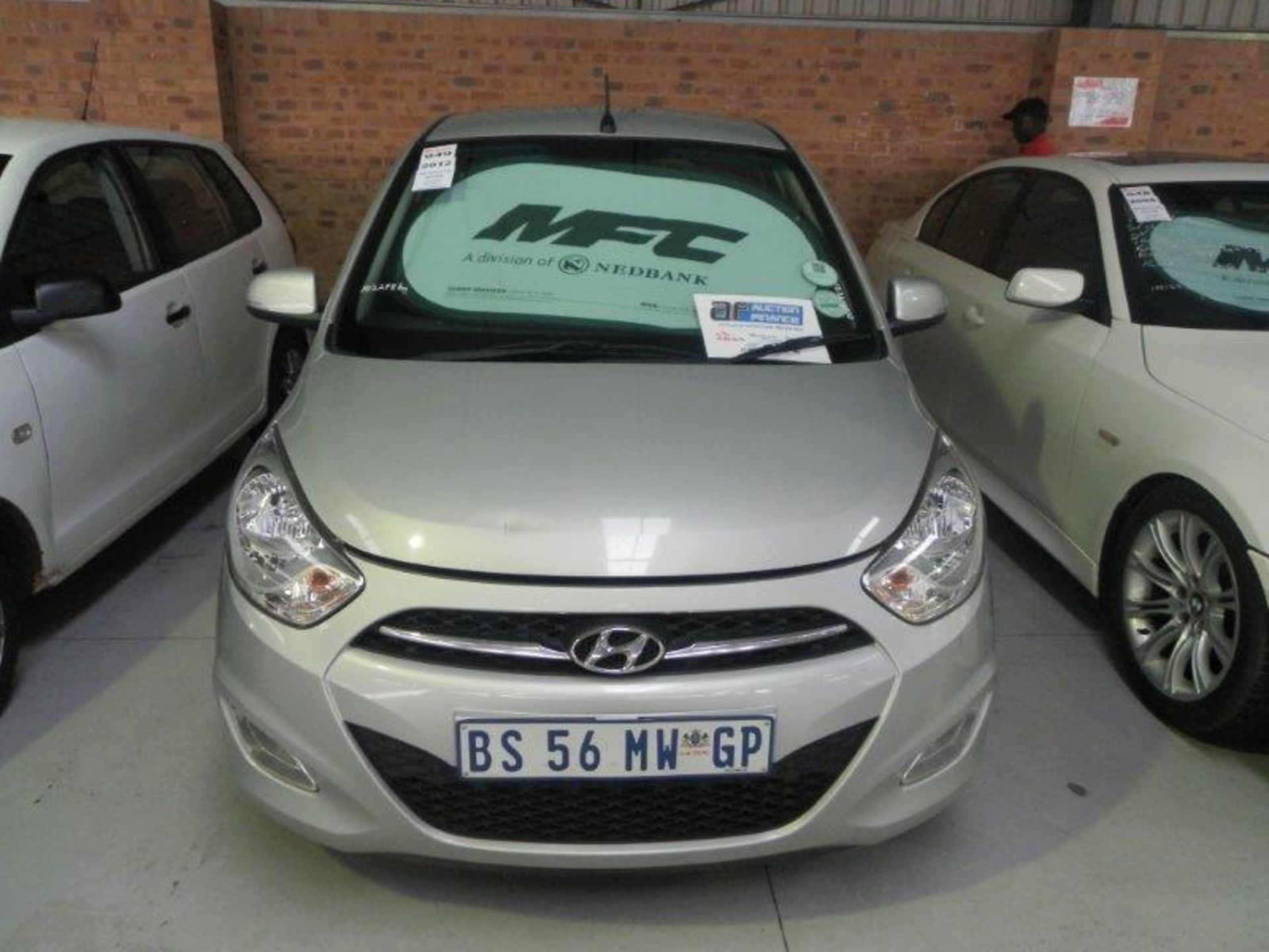 2012 BS56MWGP Hyundai i10 1.2 GLS Fluid (Vin No: MALAN51CLCM036983 )(102 278 kms) Back Bumper & Door - Image 2 of 5