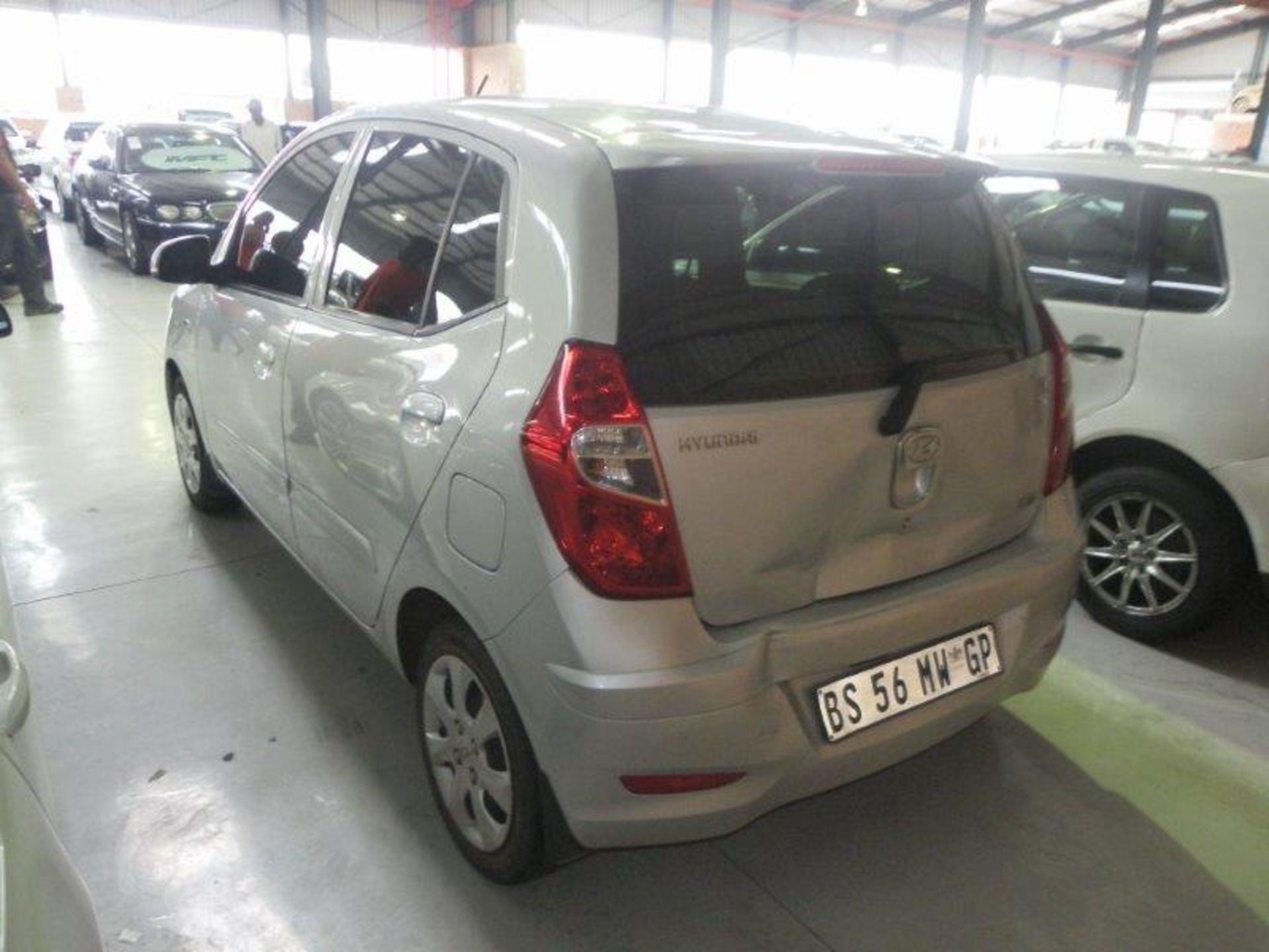 2012 BS56MWGP Hyundai i10 1.2 GLS Fluid (Vin No: MALAN51CLCM036983 )(102 278 kms) Back Bumper & Door - Image 5 of 5