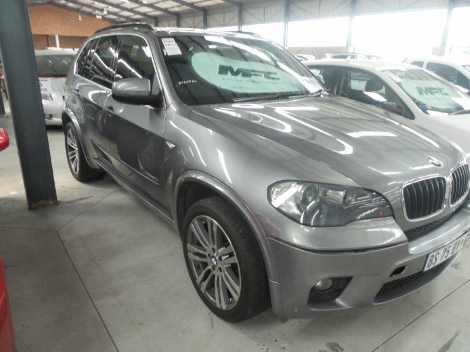 2012 BS75BYGP BMW X5 3.0D X-Drive Auto (Vin No: WBAZW42040L789291 )(Grey)(87 779 kms) Black Leather, - Image 3 of 5