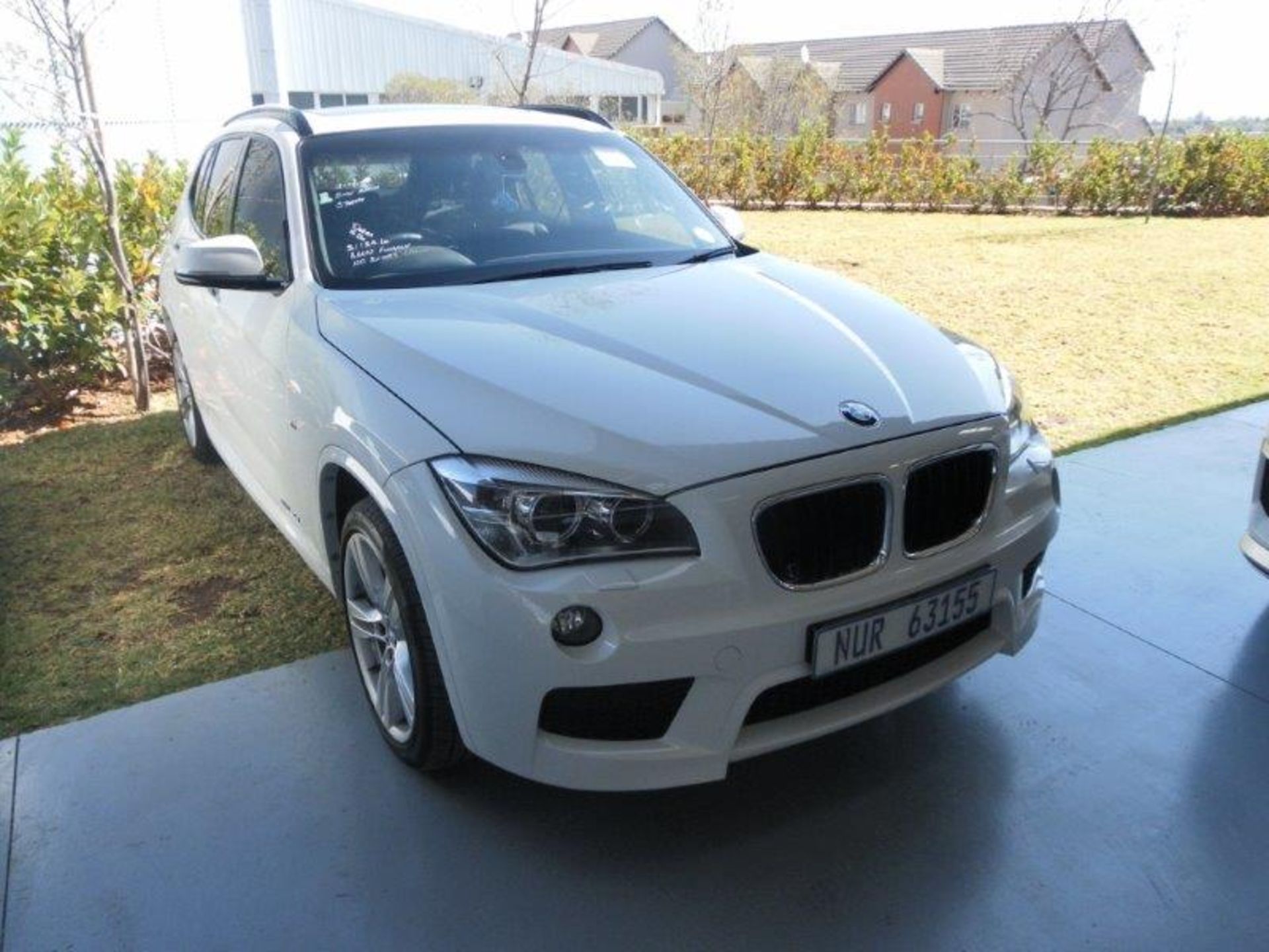 2013 NUR63155 BMW X1 S Drive 2.0d M Sport Auto (Vin No: WBAVN92040VX48694 )(White)(31 134 kms) Black