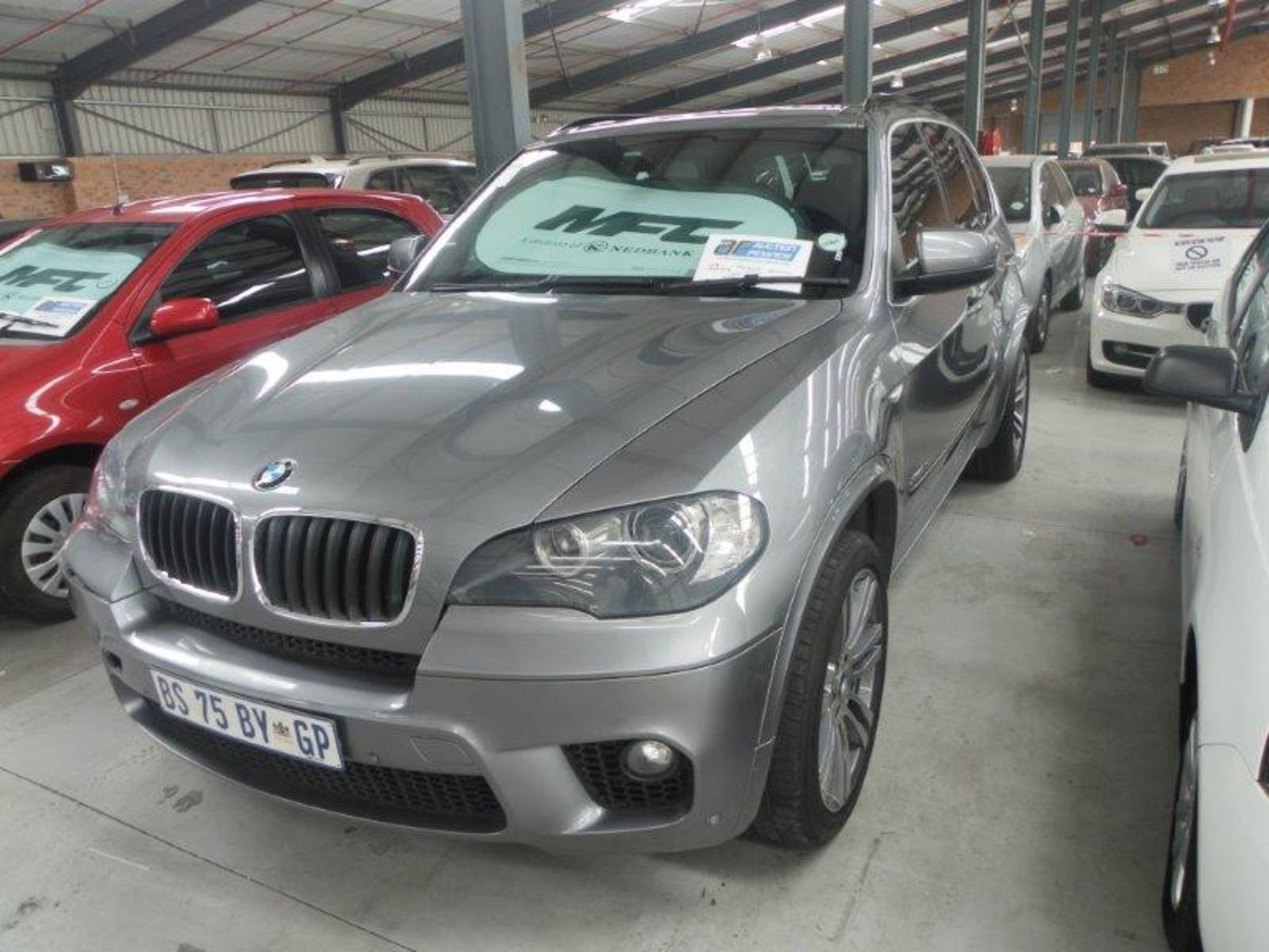 2012 BS75BYGP BMW X5 3.0D X-Drive Auto (Vin No: WBAZW42040L789291 )(Grey)(87 779 kms) Black Leather,