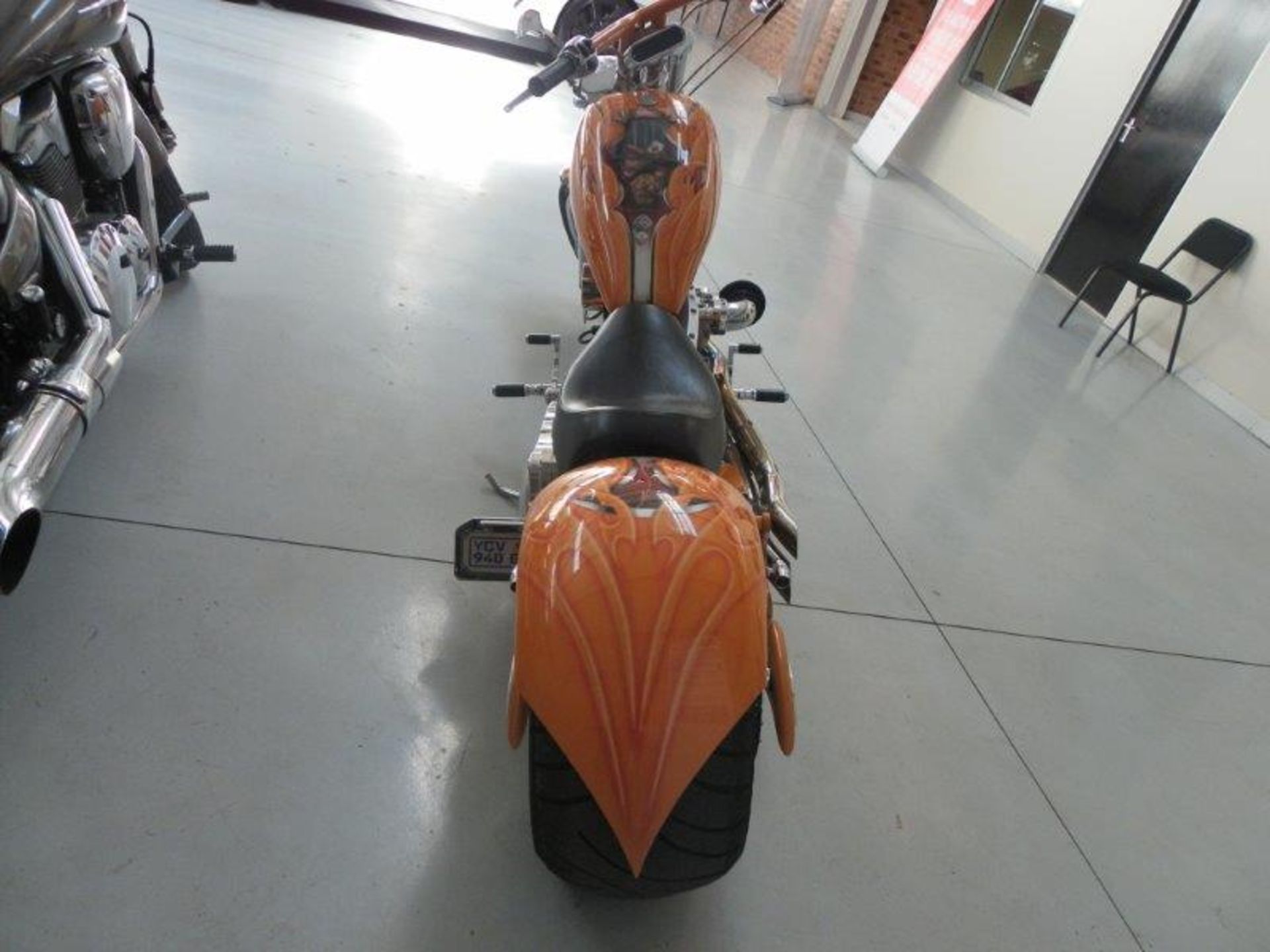 1998 YCV940GP Big Bear Chopper (Vin No: AA9L175UBCMYK1065 )(Orange)Custom Build, Devils Advocate