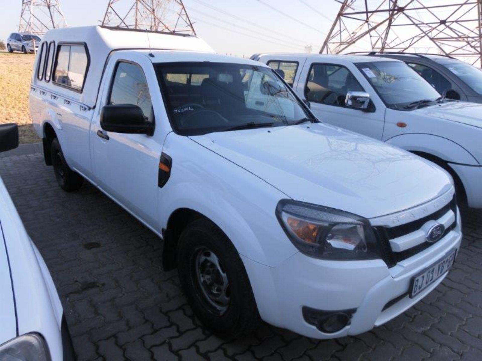 2010 BJ01YBGP Ford Ranger 2.2 LWB 4x2 With Canopy (Vin No: AFARXXMJ2RAM02213 )(195 653 kms) Hail - Image 2 of 3