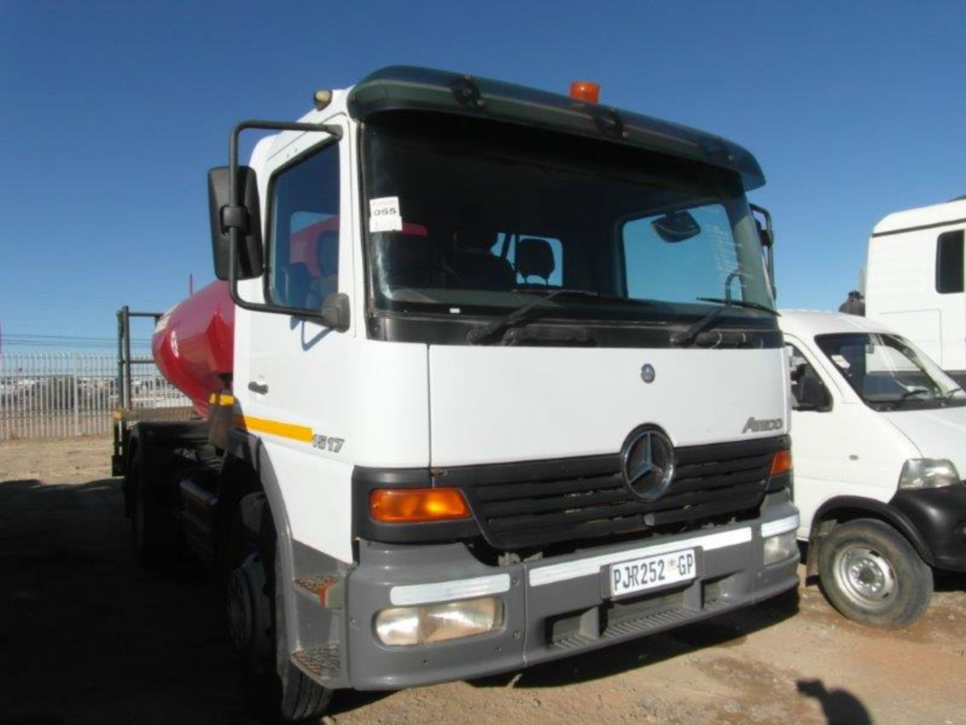 2003 PJR252GP Mercedes-Benz Atego 1517K Water Tanker Truck (Vin No: WDB9720726K795281 )(121 472 - Image 2 of 4
