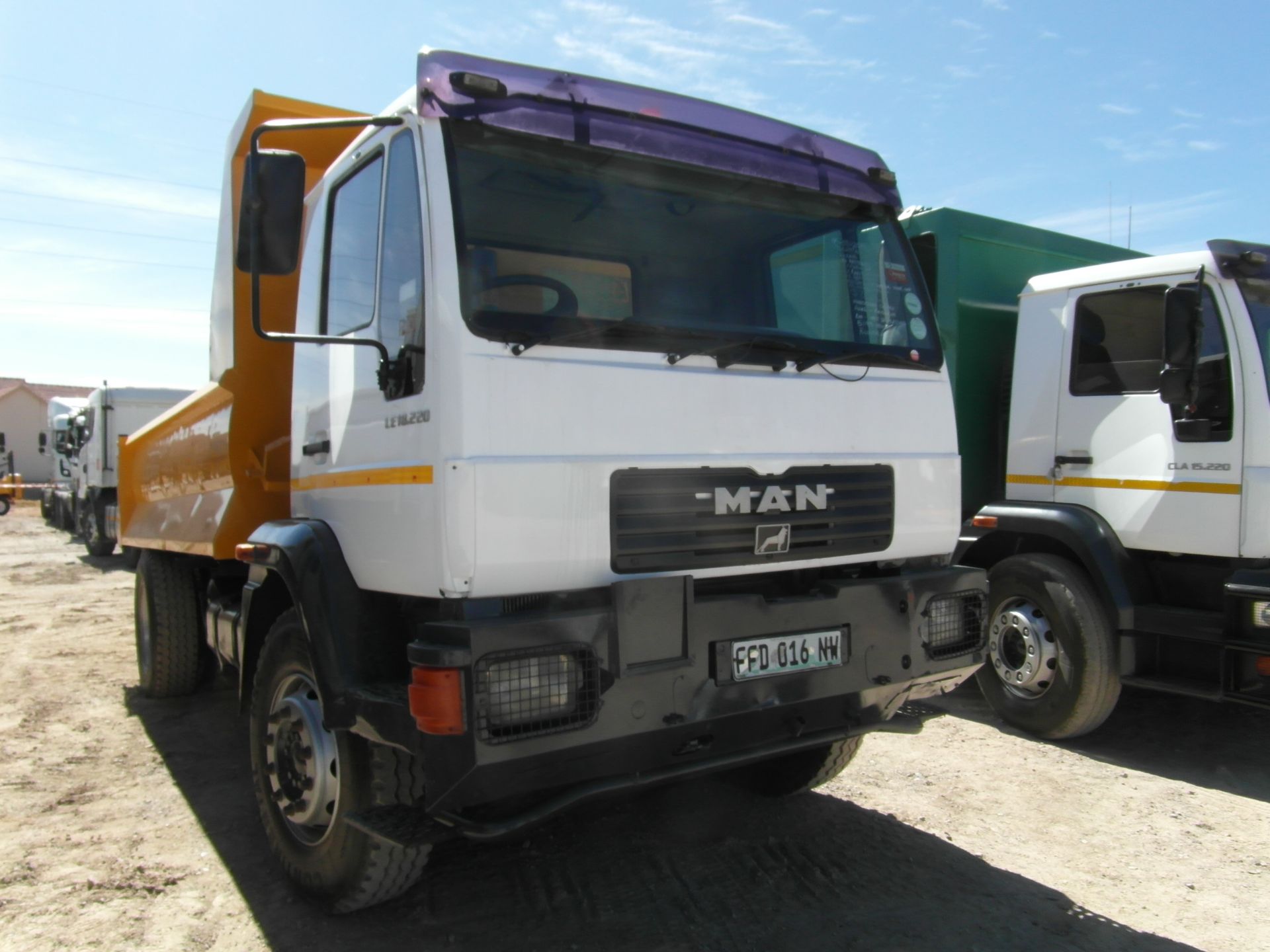 2003 FFD016NW MAN LE18.220 6m³ Tipper Truck (Vin No: AAML641009PX10313 )