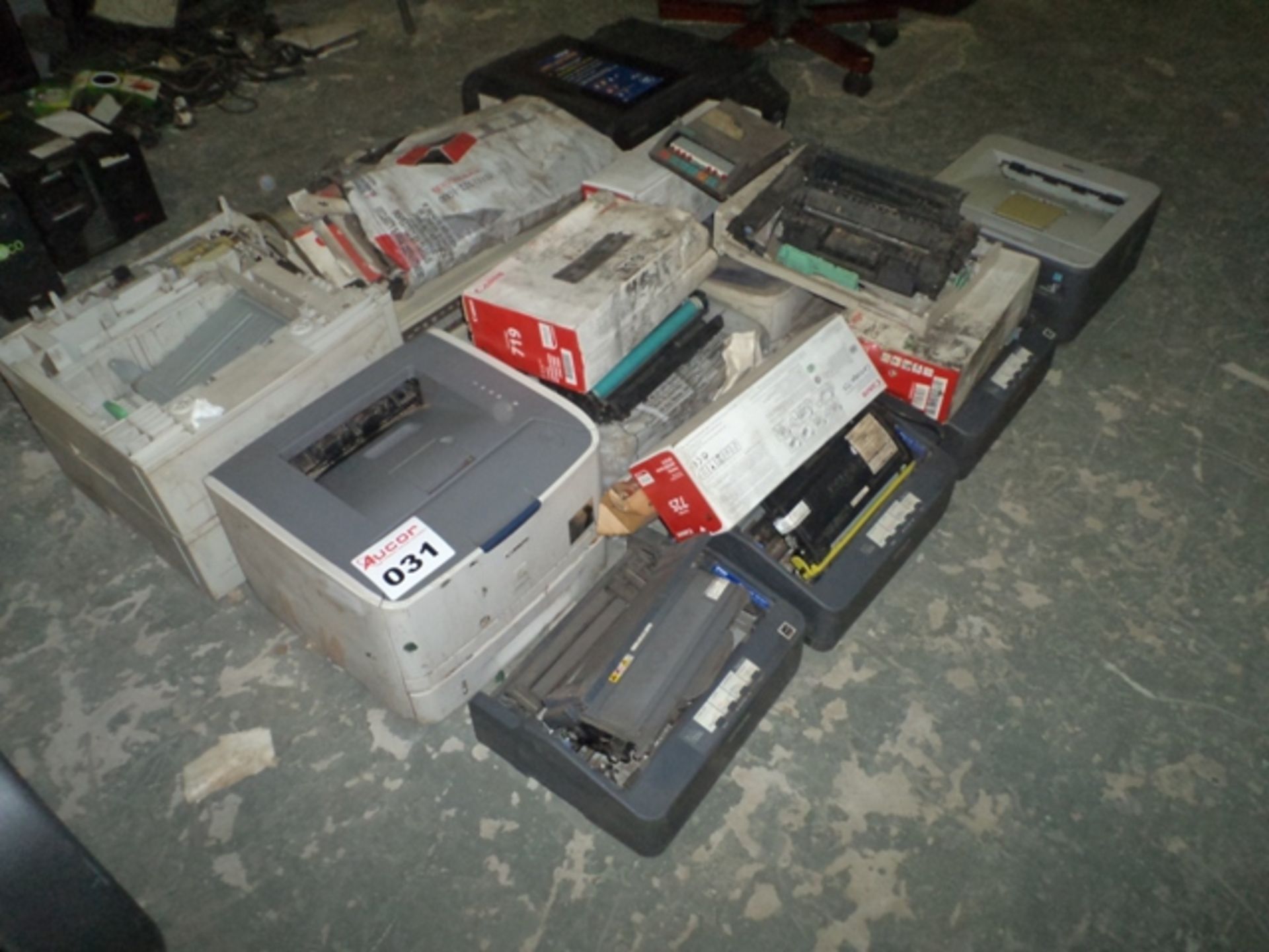 LOT ASSORTED PRINTERS INCLUDING CANON, EPSON AND BROTHER   (1 KRUGER AVE, ESTOIRE, BLOEMFONTEIN)