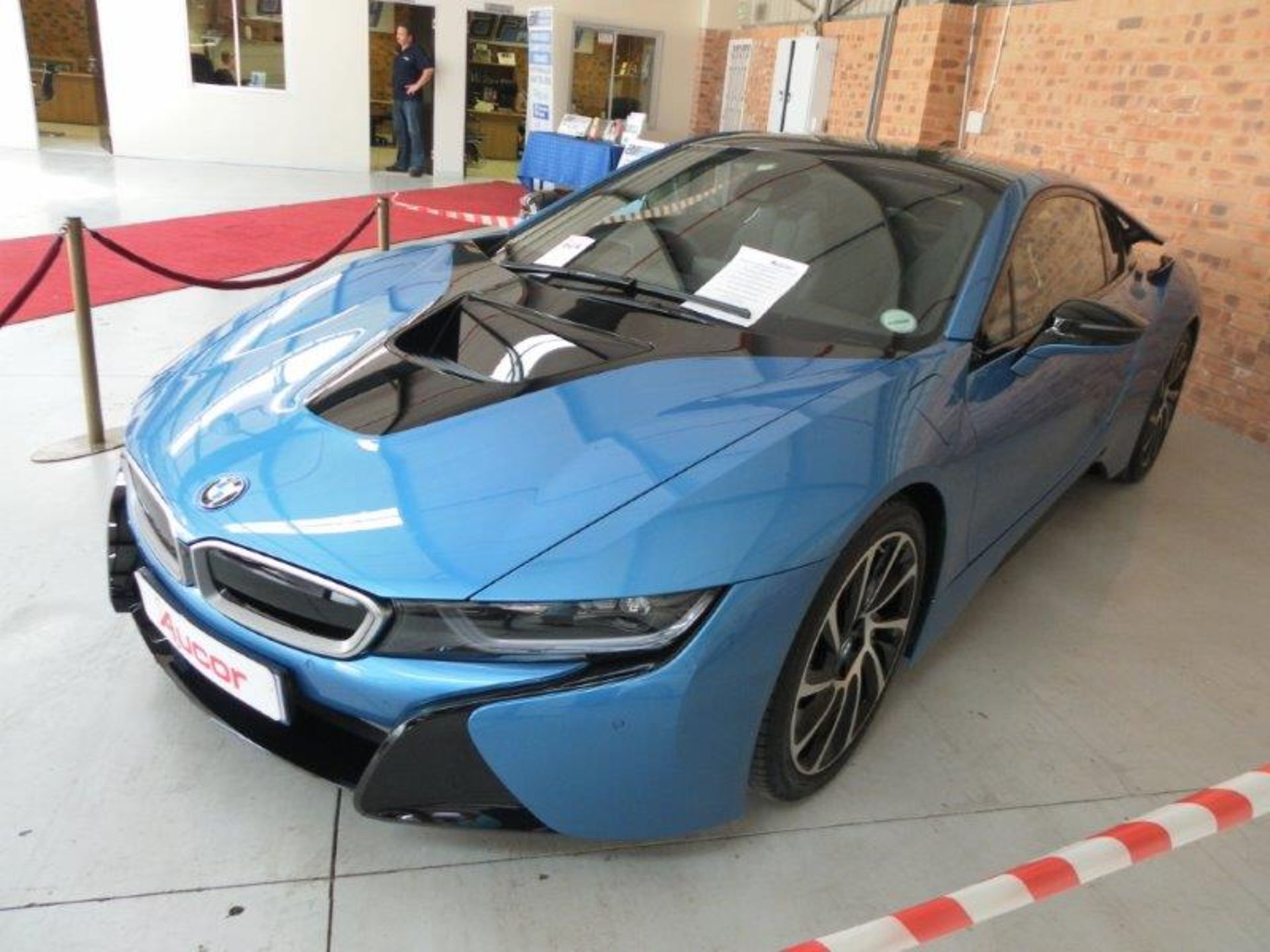 2015 BMW I8 Hybrid E Drive (Vin No: WBY2Z22060V395018 )(Black Leather, PDC, Panaromic Roof) (Blue)(