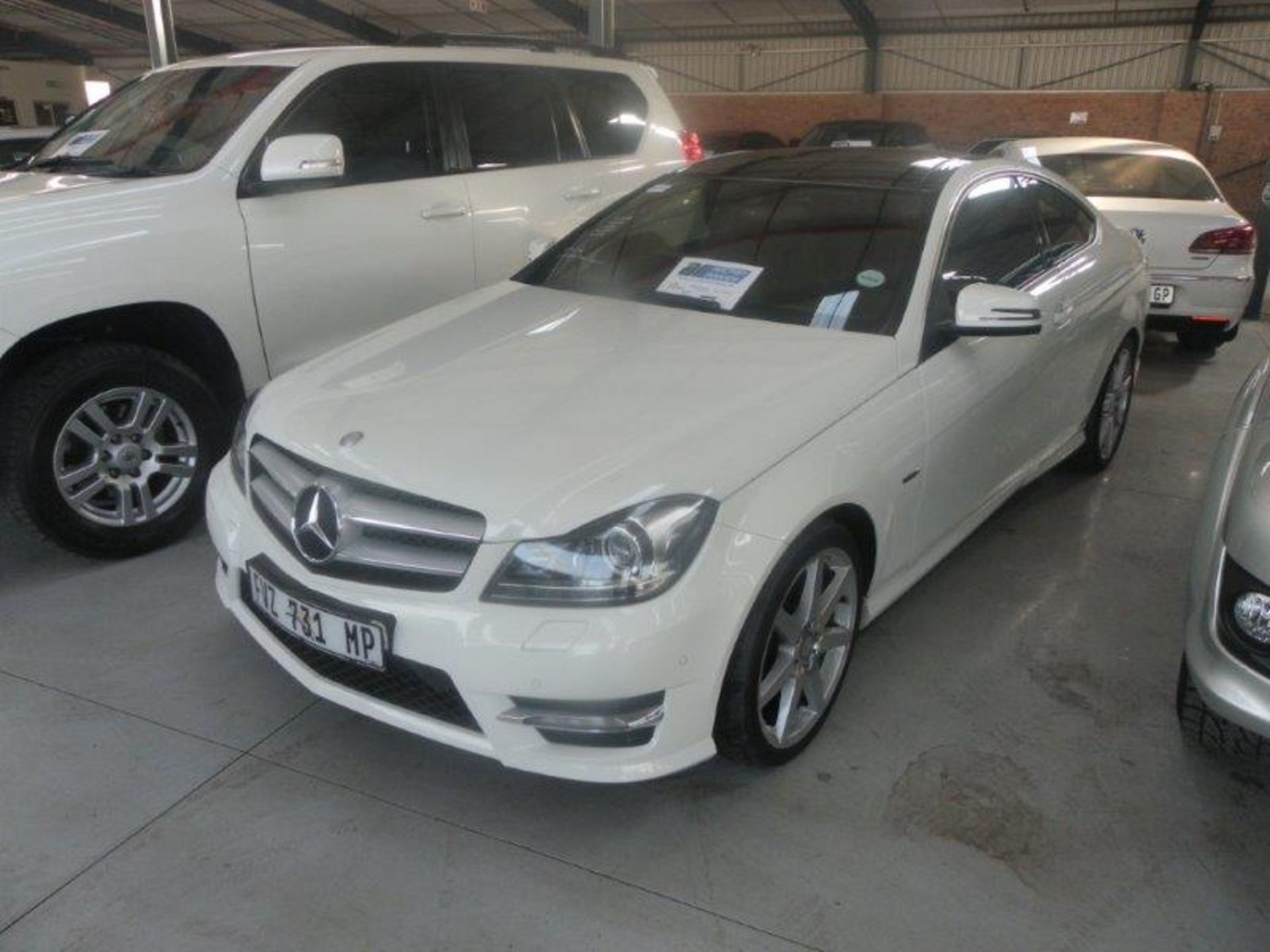 2012 FVZ731MP Mercedes-Benz C180 BE Coupe Auto (Vin No: WDD2043492F937240 )(Black Leather,