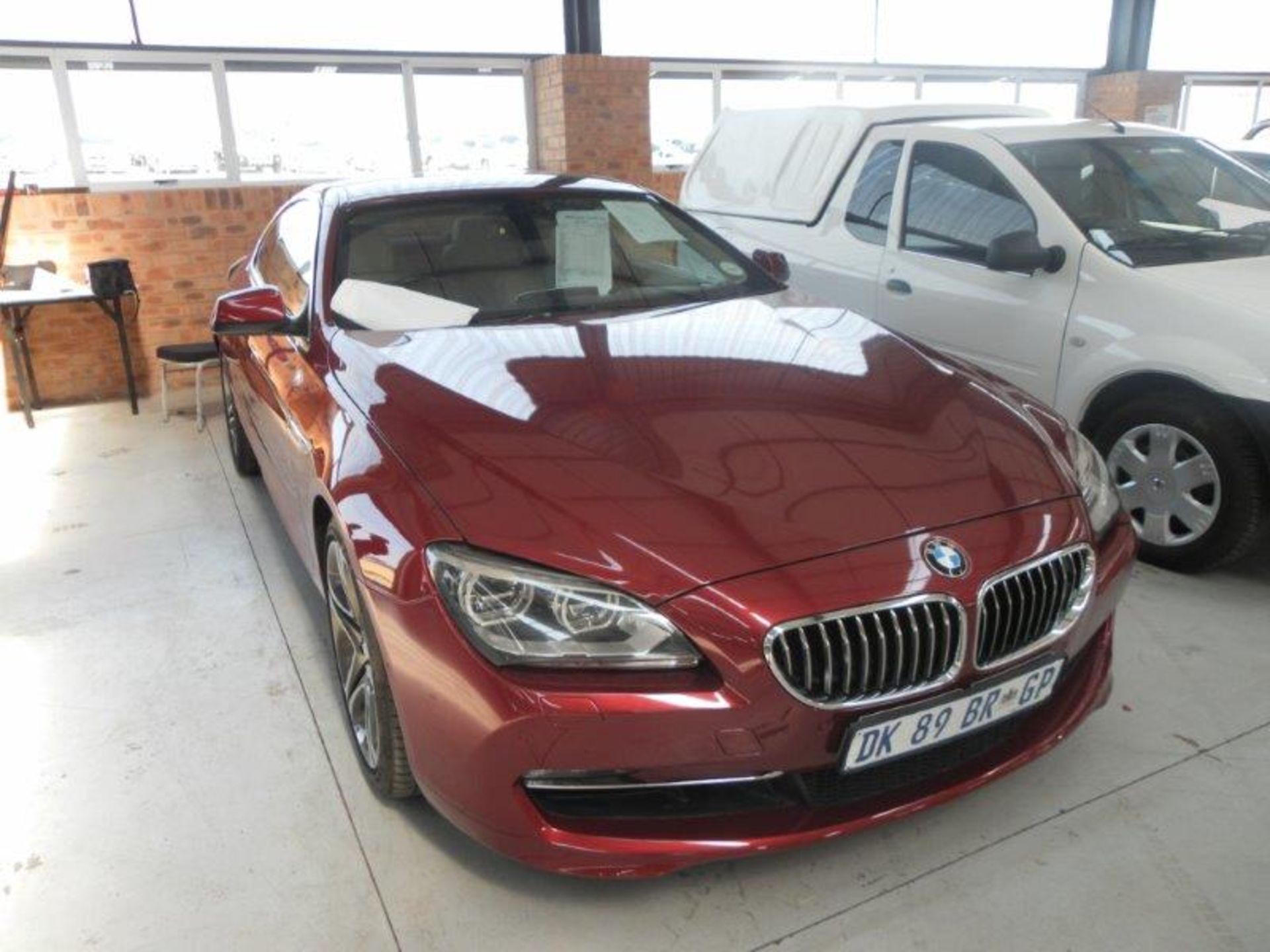 2011 DK89BRGP BMW 650I Coupe Auto (Vin No: WBALX32050C951913 )(Cream Leather, Sunroof, PDC) (