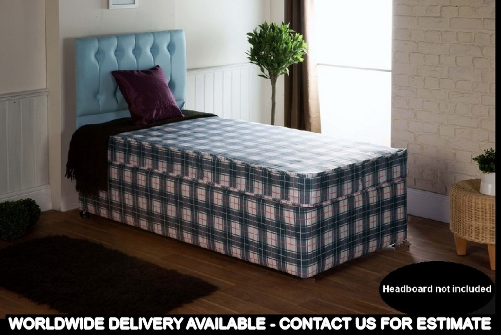 2ft6 Chelsea Divan Bed (h1a+sdb5a)