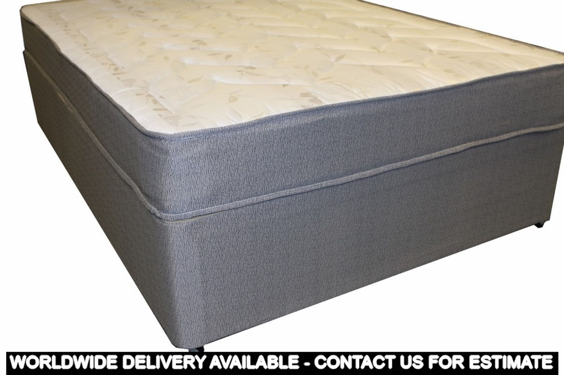 TWO of 3ft Comfy Sprung Divan Bed with two storage drawers (sd16aa x2+sdb6aa X2)