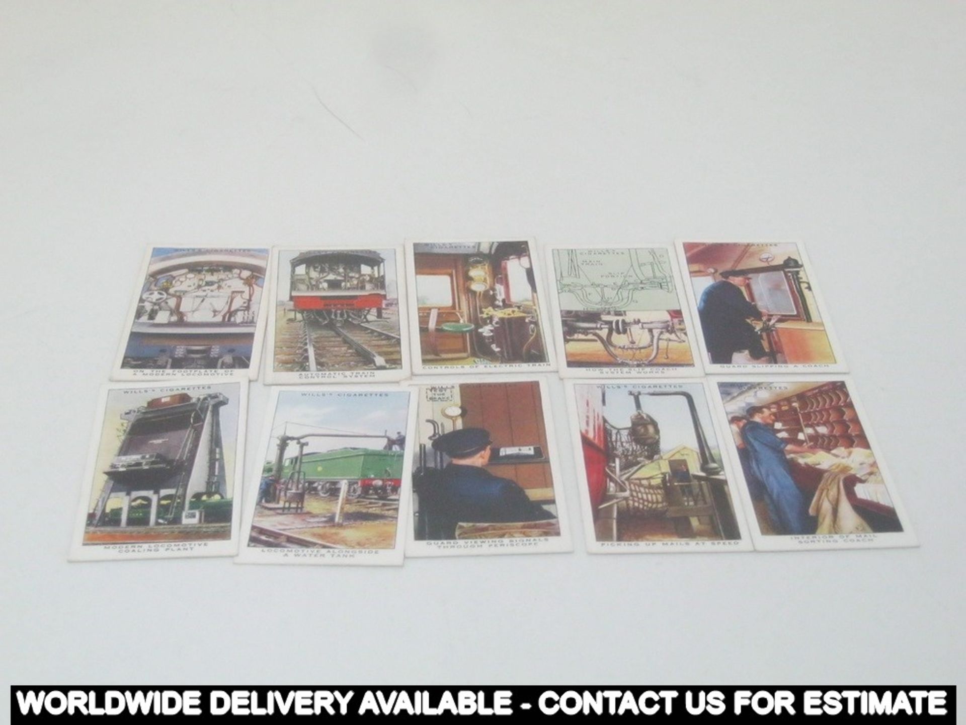 Box of 49 cigarette cards - Wills's Star - W D & H O Wills - Railway Equipment - Image 4 of 9