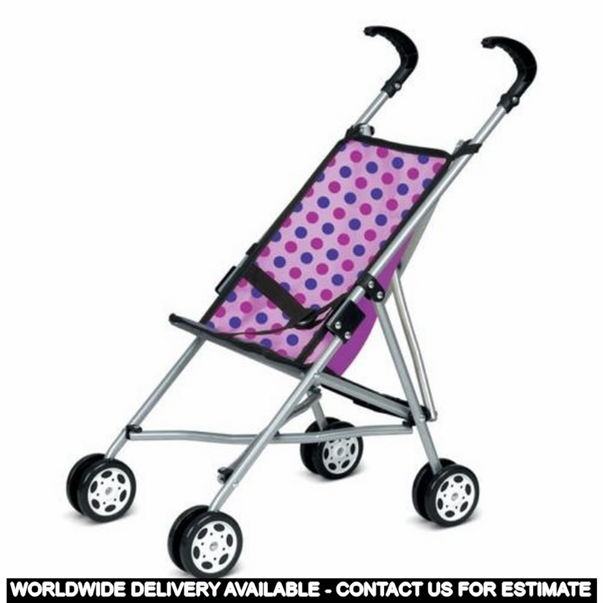 Pink Buggy Childrens Toy Pushchair (WBTY3291)