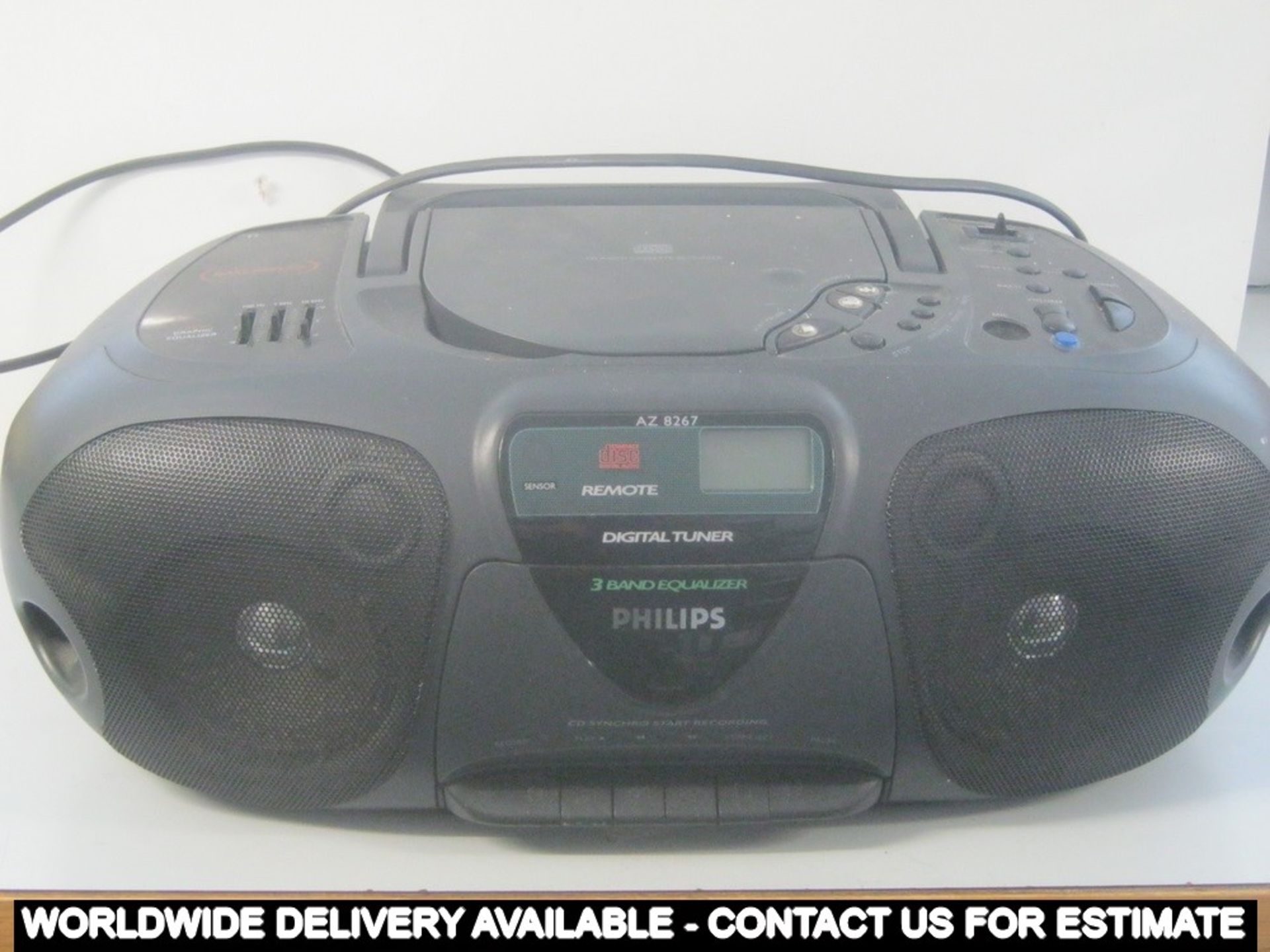 Phillips CD, radio, cassette recorder